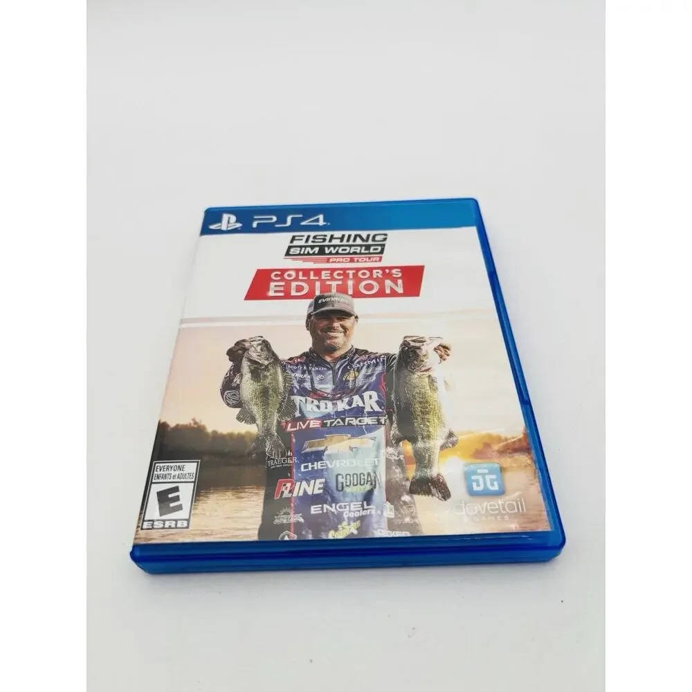 Fishing Sim World Pro Tour Collectors Edition - Sony PlayStation 4 Tested Works